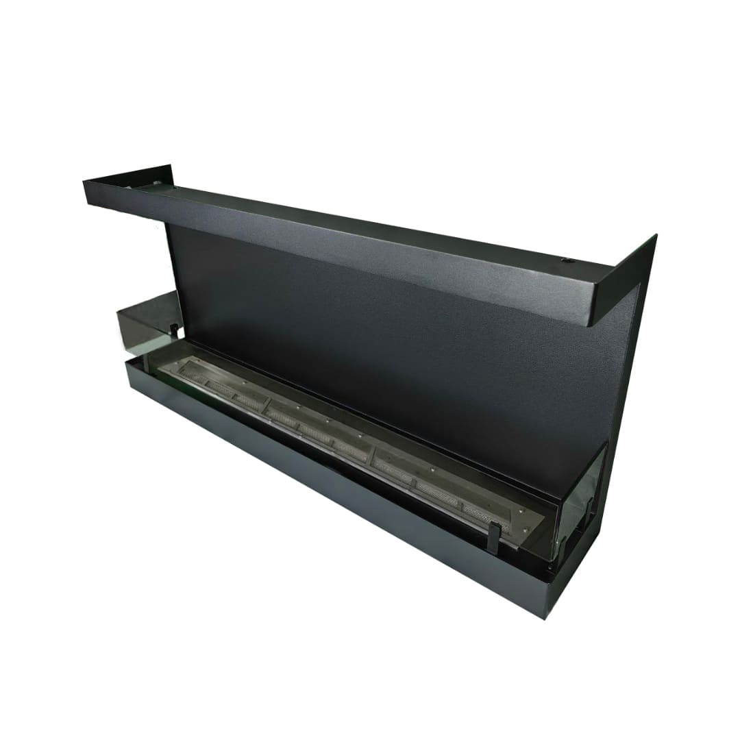 Биокамин "Русский огонь" Честер Фронт 1000 с декоративным стеклом (стемалитом) по цене 42 758 руб.