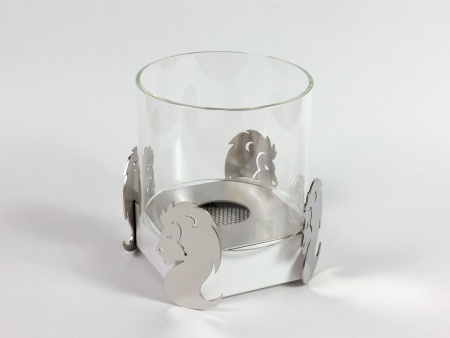 Настольный биокамин Lux Fire "Лев" Белый по цене 15 000 руб.