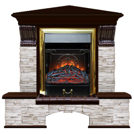 Бостон К Мисхор угловой (дуб)+Majestic Brass