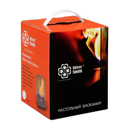 Биокамин настольный Silver Smith Nano 1 Premium Red по цене 8 900 руб.