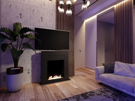 Биокамин "Русский огонь" Токио черный по цене 39 160 руб.