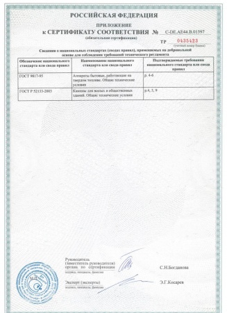 
Газовая топка Vero Design GA 5 H2