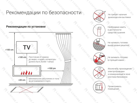 Встроенный биокамин Lux Fire Кабинет 610 М Встроенный биокамин Lux Fire Кабинет 610 М по цене 54 450 руб.