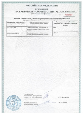 
Газовая топка Vero Design GA 1 H2