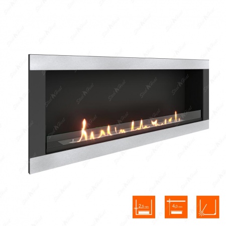 Биокамин SteelHeat ONE-H 1400 стекло Биокамин SteelHeat ONE-H 1400 стекло по цене 60 690 руб.