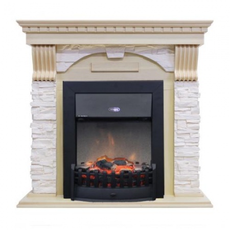 Dublin арочный сланец крем (слоновая кость)+Lydon Black Dublin арочный сланец крем (слоновая кость)+Lydon Black